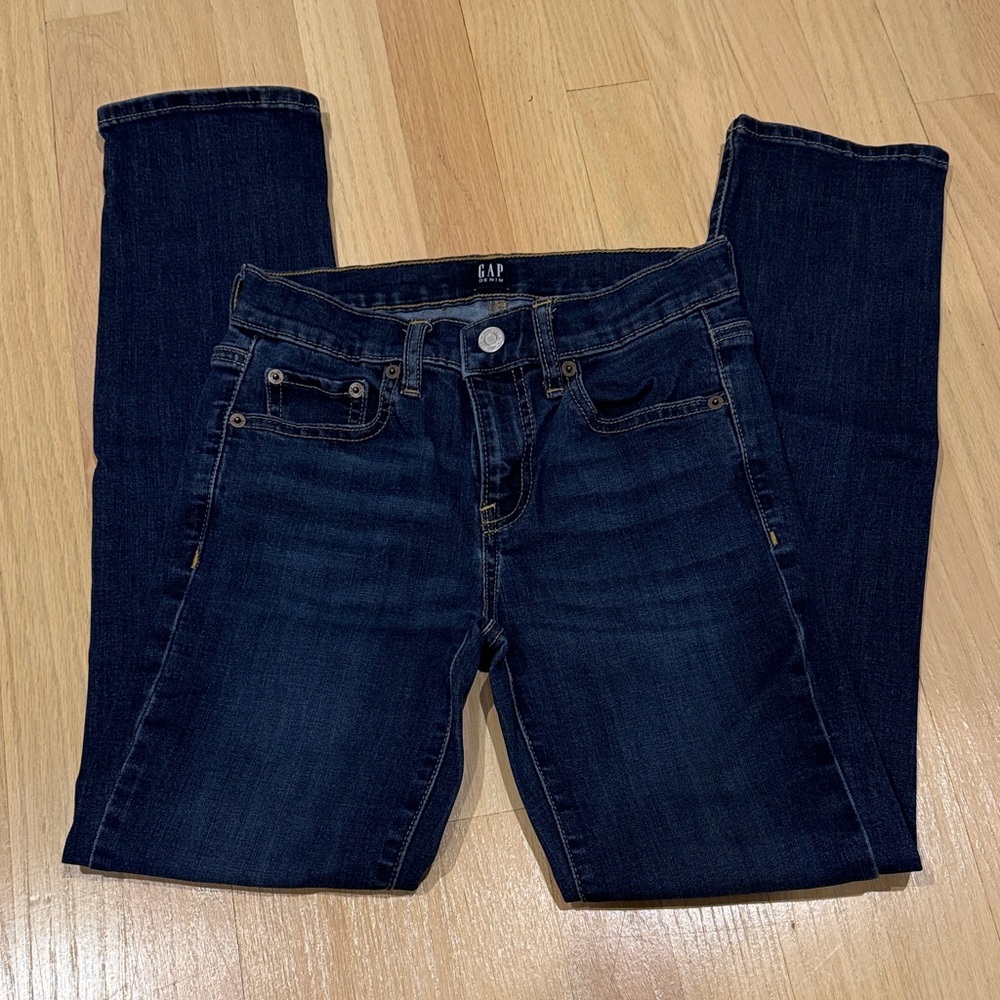 GAP Women's Deep Indigo Classic Straight